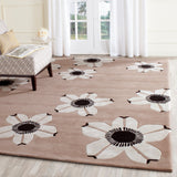 SAFAVIEH Handmade Allure Kondzha Modern Floral Wool Rug