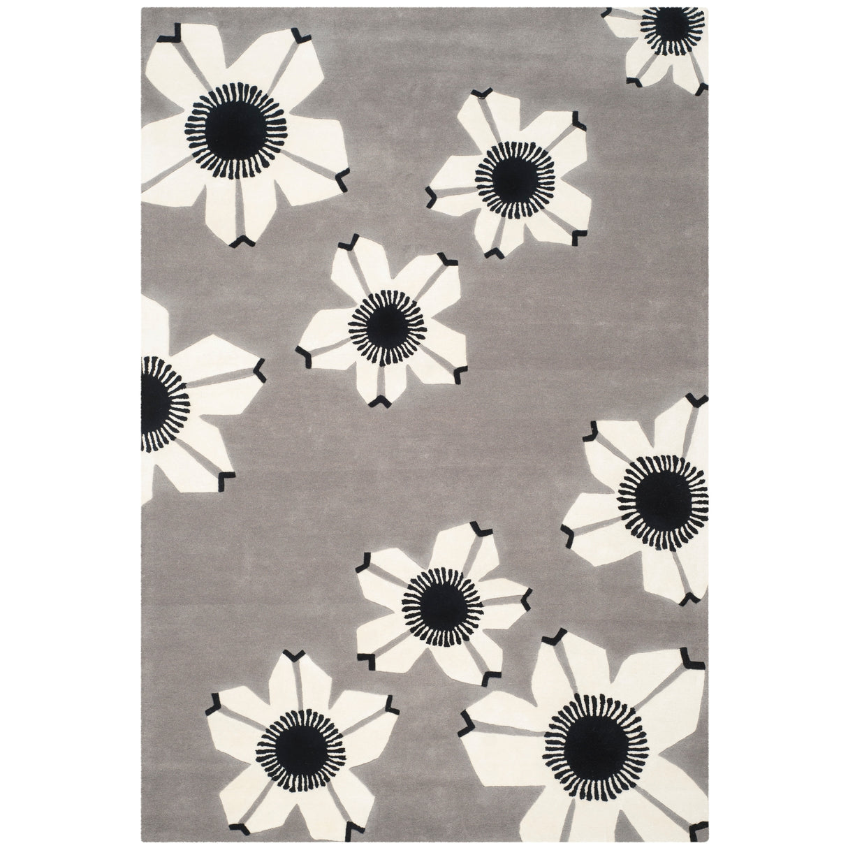 SAFAVIEH Handmade Allure Kondzha Modern Floral Wool Rug