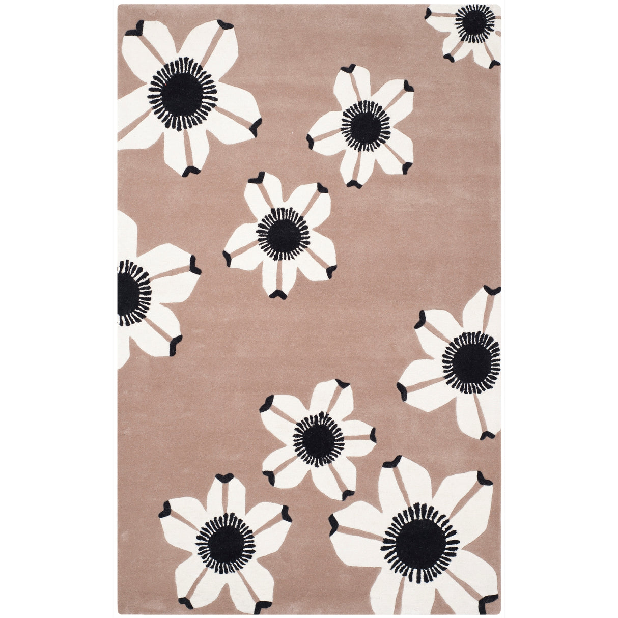 SAFAVIEH Handmade Allure Kondzha Modern Floral Wool Rug