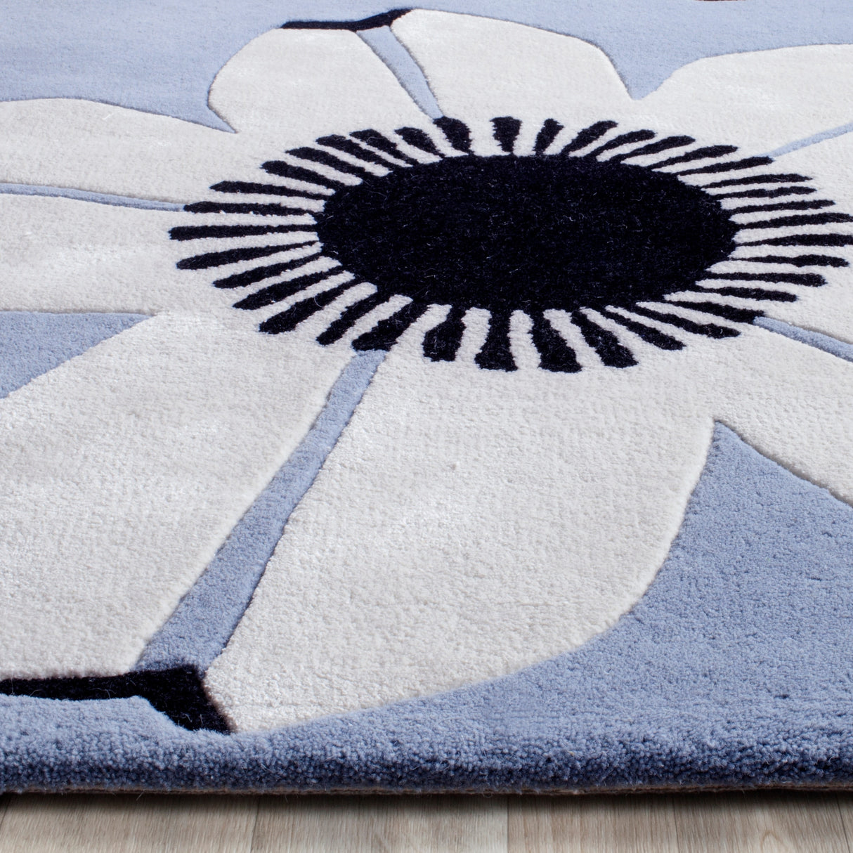 SAFAVIEH Handmade Allure Kondzha Modern Floral Wool Rug