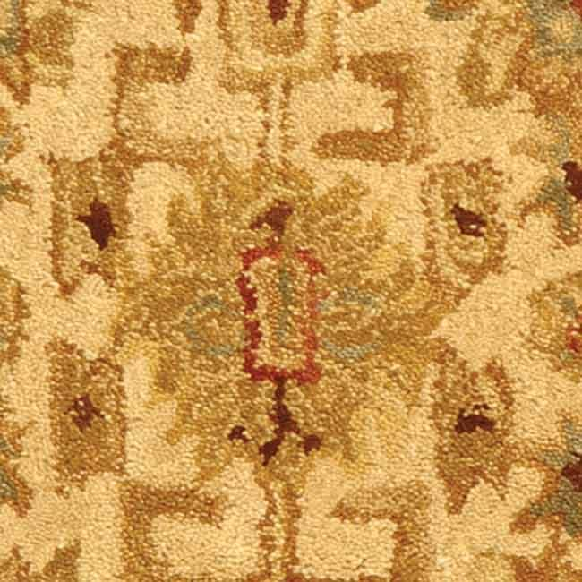 SAFAVIEH Handmade Anatolia Bibbi Traditional Oriental Hand-spun Wool Rug