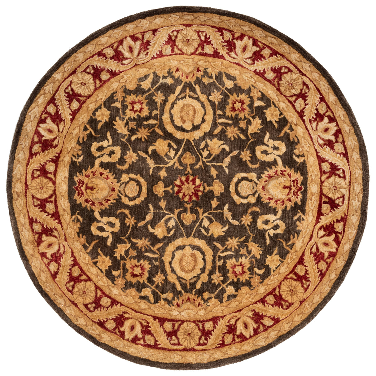 SAFAVIEH Handmade Anatolia Bibi Traditional Oriental Hand-spun Wool Rug