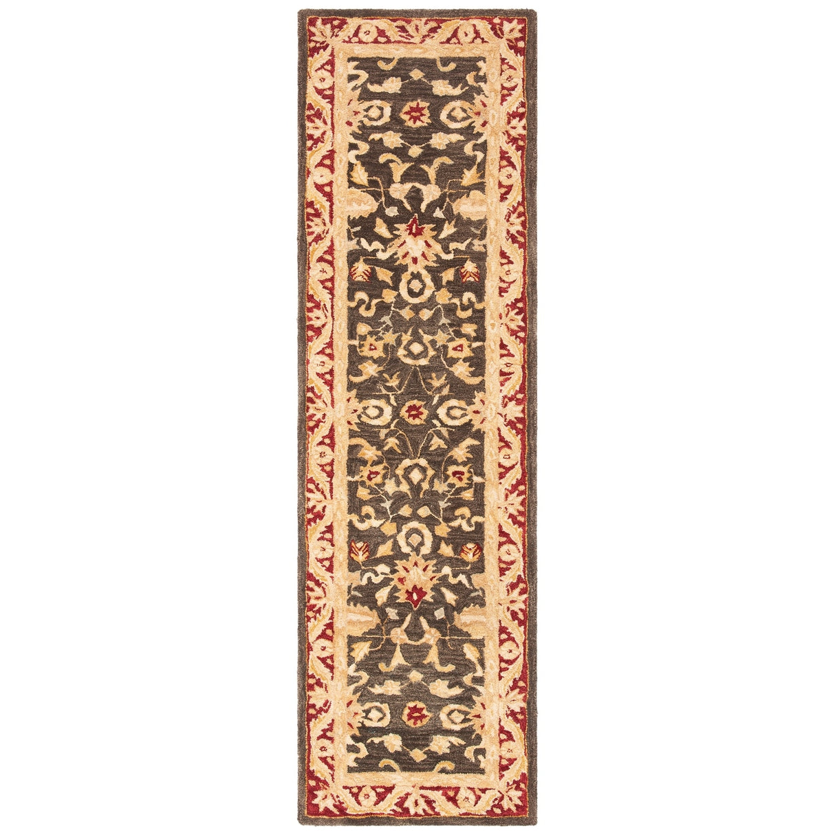 SAFAVIEH Handmade Anatolia Bibi Traditional Oriental Hand-spun Wool Rug