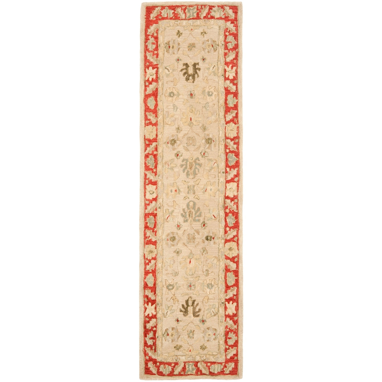 SAFAVIEH Handmade Anatolia Dimitria Traditional Oriental Hand-spun Wool Rug