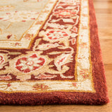 SAFAVIEH Handmade Anatolia Ibala Traditional Hand-spun Wool Rug