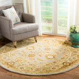 SAFAVIEH Handmade Anatolia Ibala Traditional Hand-spun Wool Rug