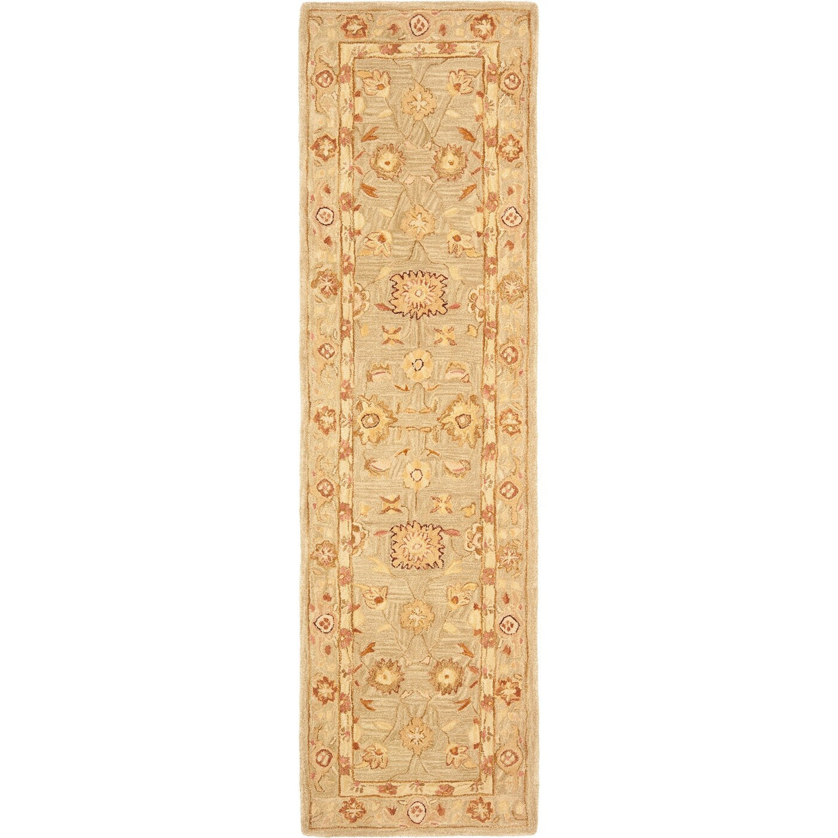 SAFAVIEH Handmade Anatolia Ibala Traditional Hand-spun Wool Rug