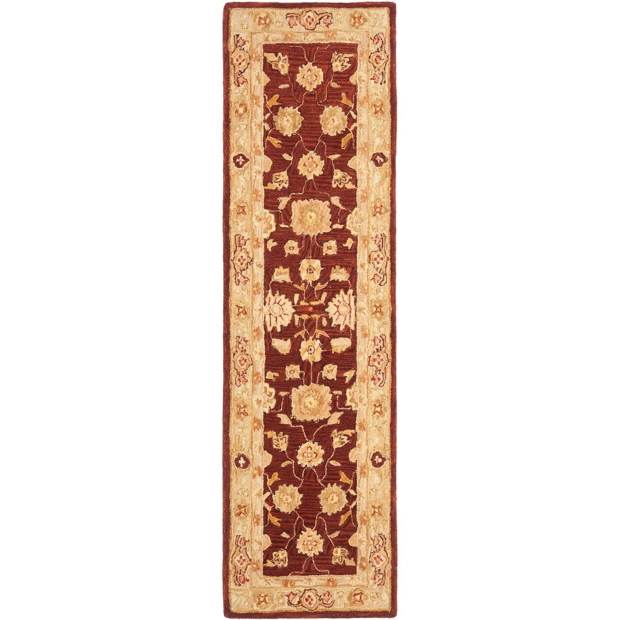 SAFAVIEH Handmade Anatolia Ibala Traditional Hand-spun Wool Rug