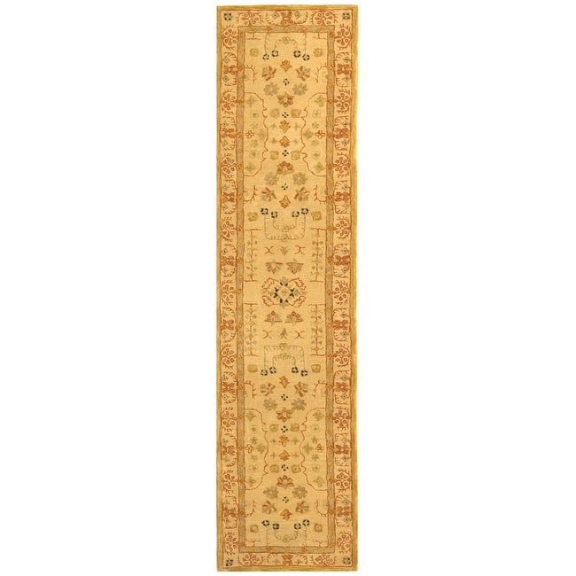 SAFAVIEH Handmade Anatolia Jamesina Traditional Oriental Hand-spun Wool Rug