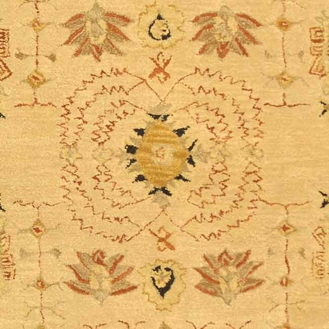 SAFAVIEH Handmade Anatolia Jamesina Traditional Oriental Hand-spun Wool Rug