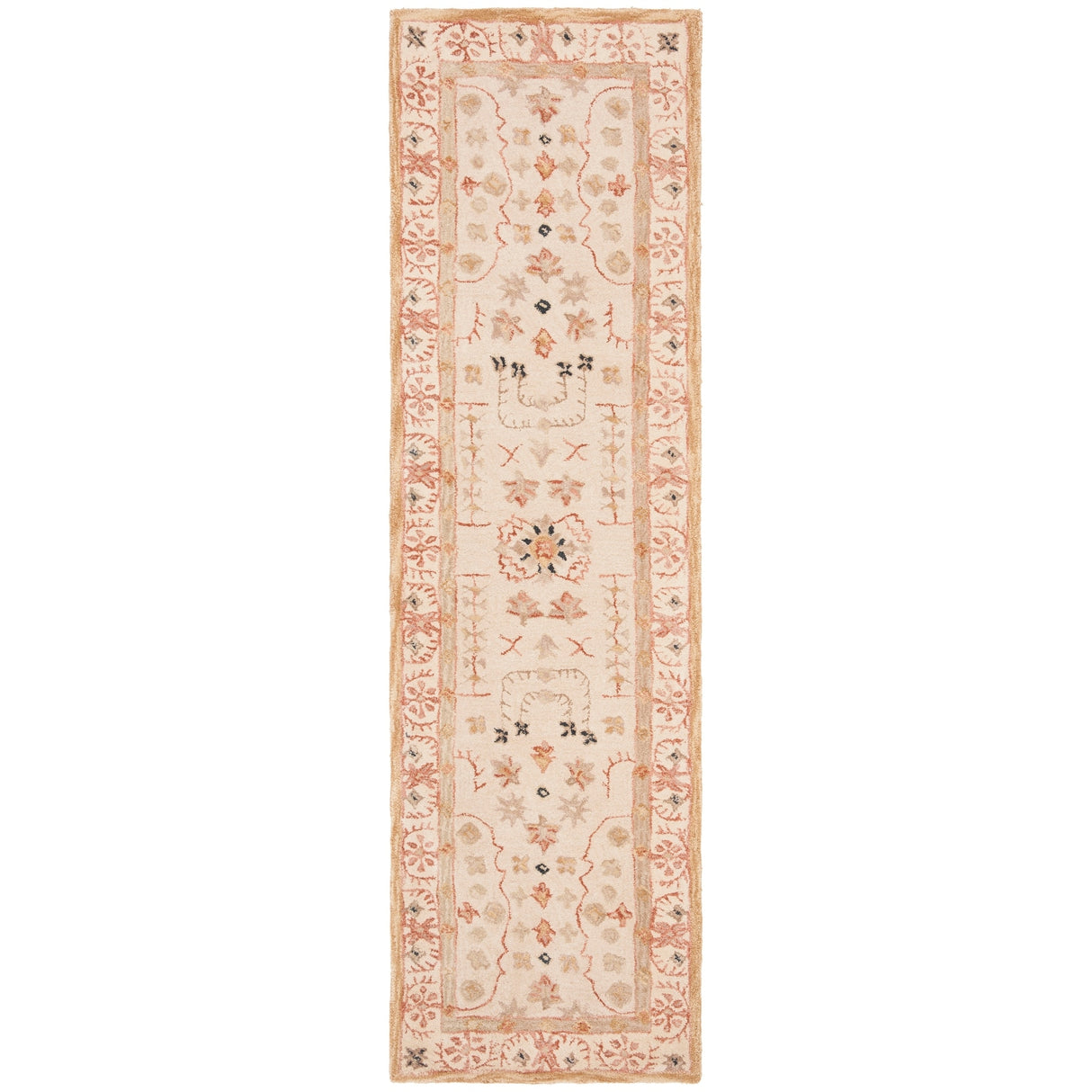 SAFAVIEH Handmade Anatolia Jamesina Traditional Oriental Hand-spun Wool Rug