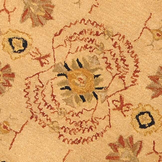 SAFAVIEH Handmade Anatolia Jamesina Traditional Oriental Hand-spun Wool Rug