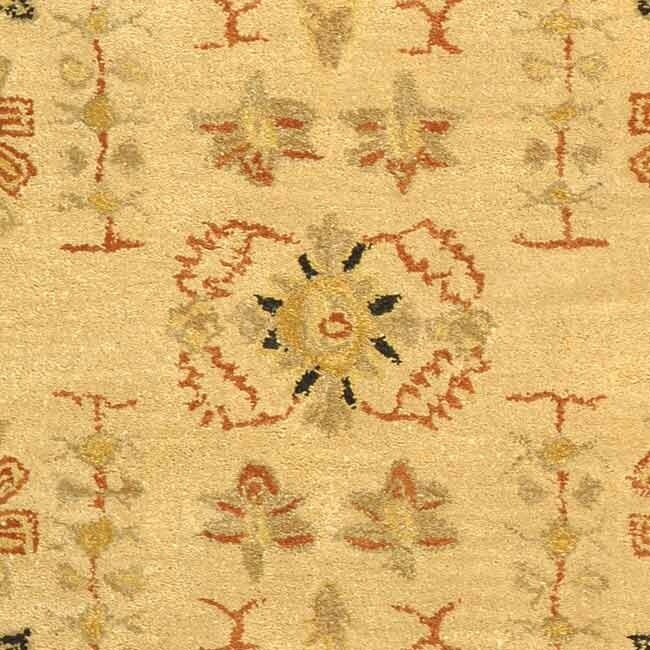 SAFAVIEH Handmade Anatolia Jamesina Traditional Oriental Hand-spun Wool Rug