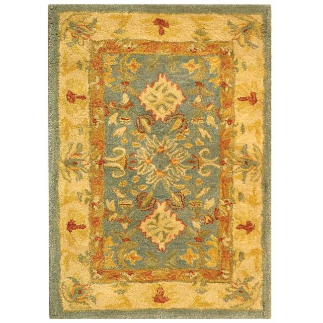 SAFAVIEH Handmade Anatolia Lieke Traditional Oriental Hand-spun Wool Rug