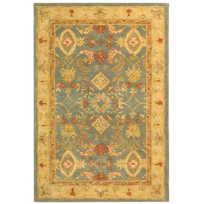 SAFAVIEH Handmade Anatolia Lieke Traditional Oriental Hand-spun Wool Rug