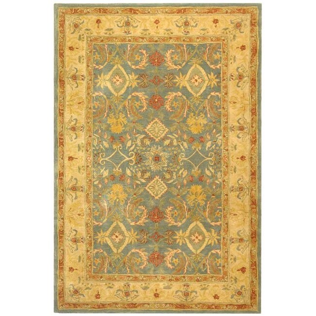 SAFAVIEH Handmade Anatolia Lieke Traditional Oriental Hand-spun Wool Rug