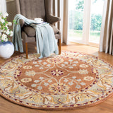 SAFAVIEH Handmade Anatolia Lisann Traditional Oriental Hand-spun Wool Rug