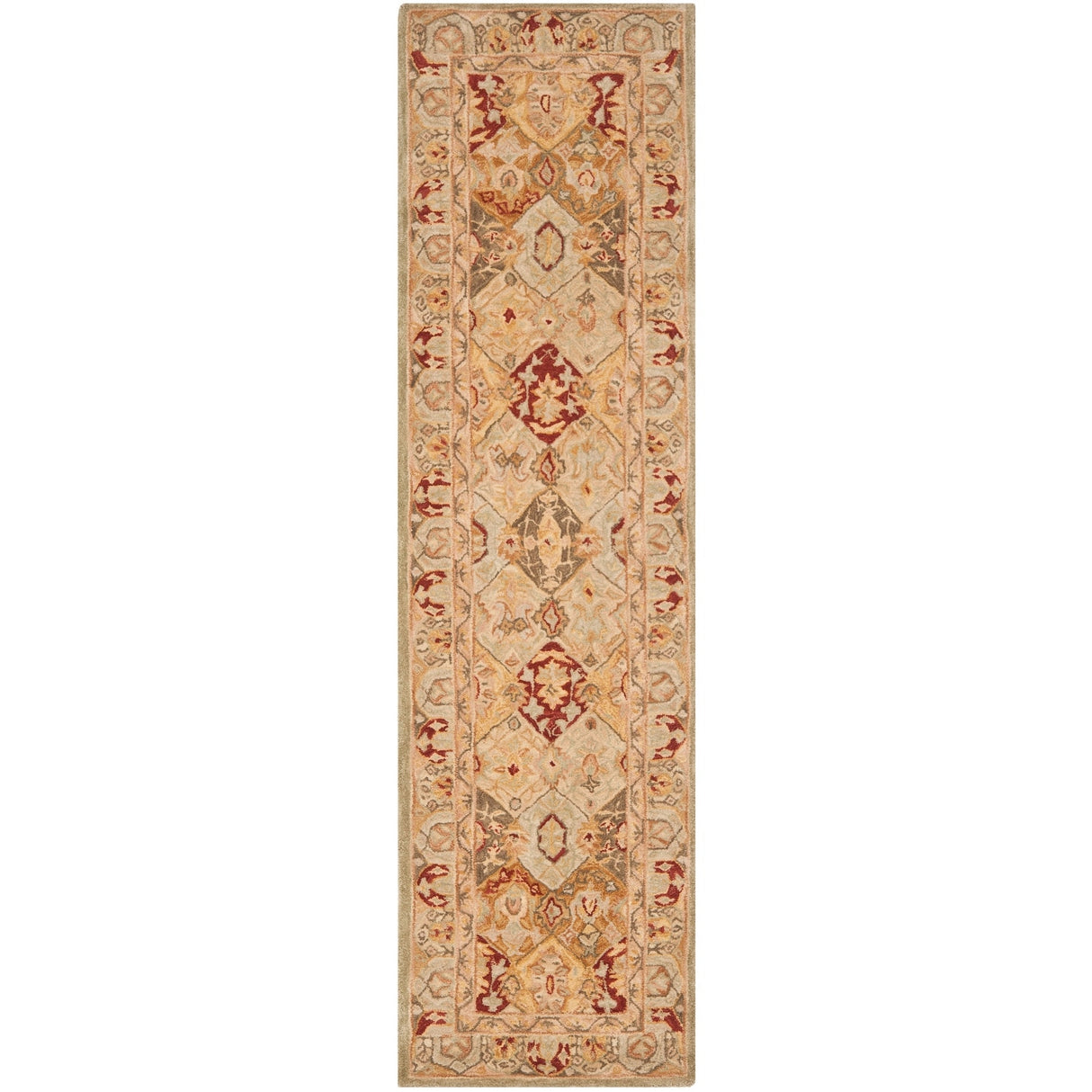 SAFAVIEH Handmade Anatolia Meisje Traditional Oriental Hand-spun Wool Rug