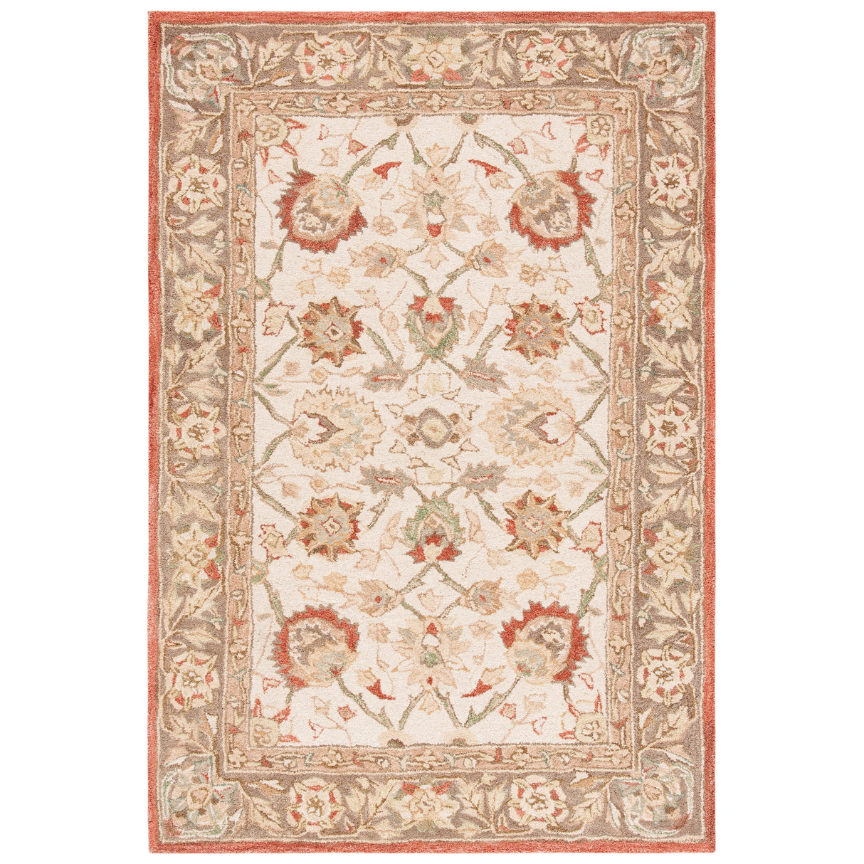 SAFAVIEH Handmade Anatolia Renelle Traditional Oriental Hand-spun Wool Rug