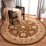 SAFAVIEH Handmade Anatolia Renelle Traditional Oriental Hand-spun Wool Rug