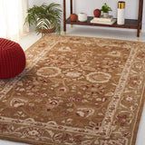 SAFAVIEH Handmade Anatolia Renelle Traditional Oriental Hand-spun Wool Rug