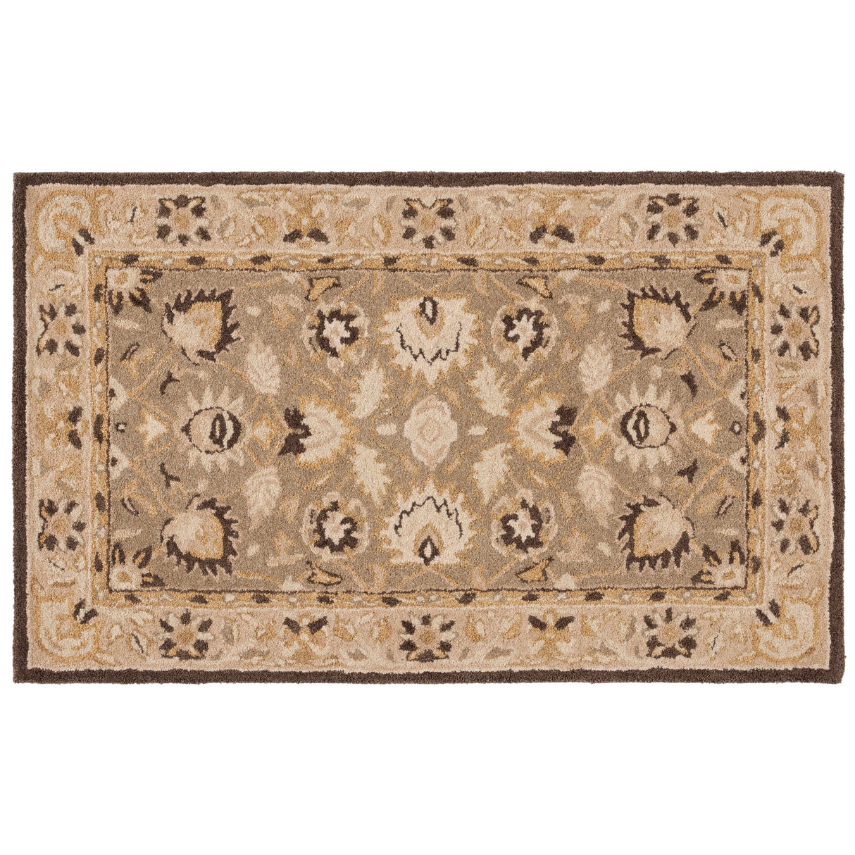 SAFAVIEH Handmade Anatolia Renelle Traditional Oriental Hand-spun Wool Rug