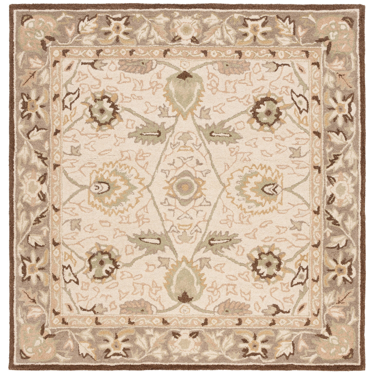 SAFAVIEH Handmade Anatolia Renelle Traditional Oriental Hand-spun Wool Rug