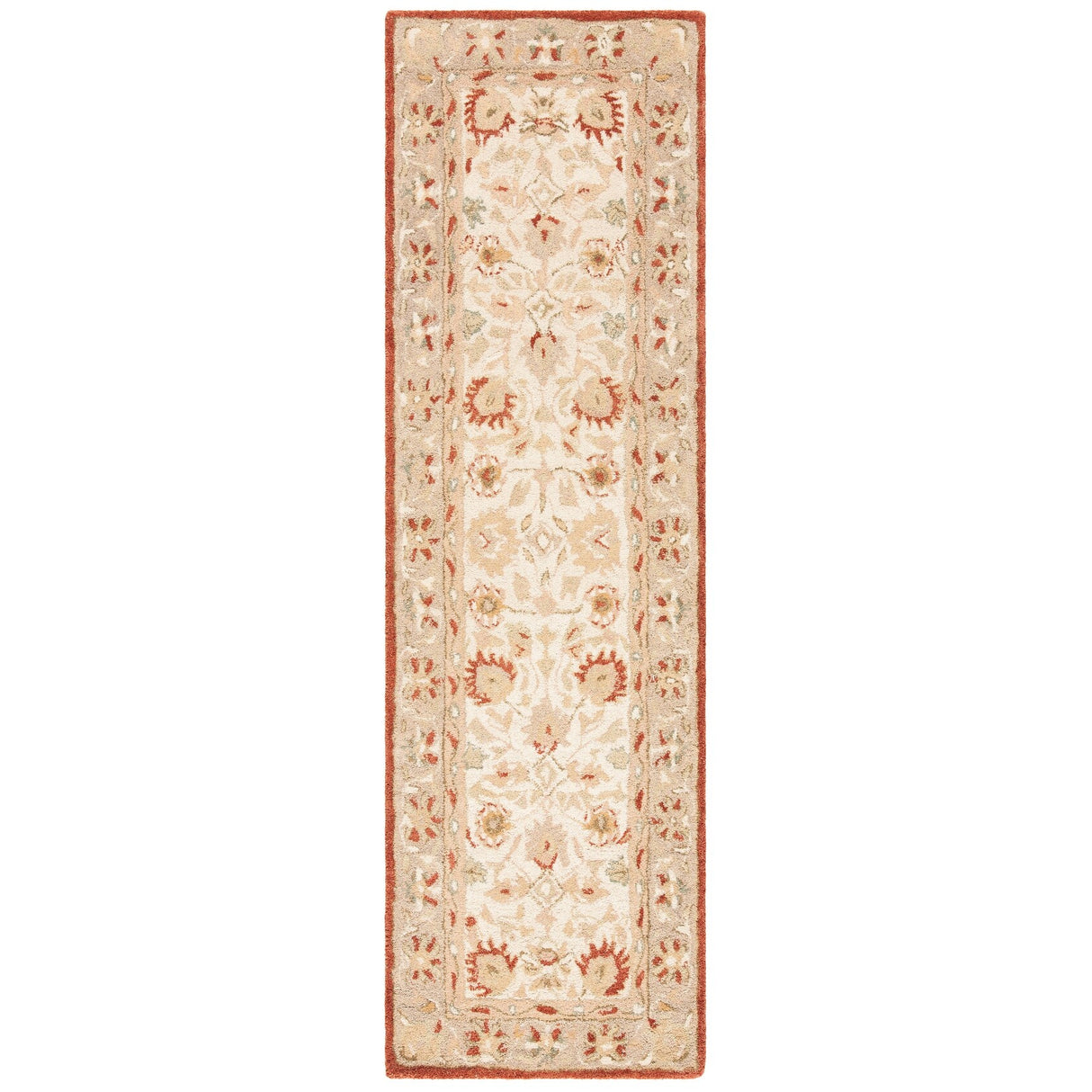 SAFAVIEH Handmade Anatolia Renelle Traditional Oriental Hand-spun Wool Rug