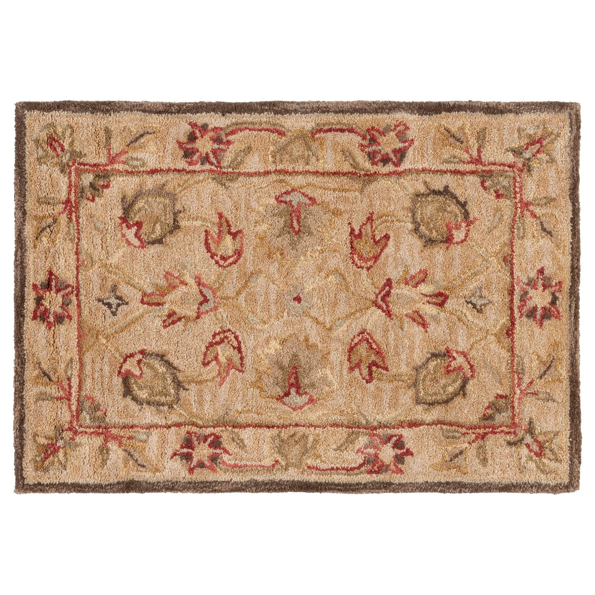 SAFAVIEH Handmade Anatolia Renelle Traditional Oriental Hand-spun Wool Rug