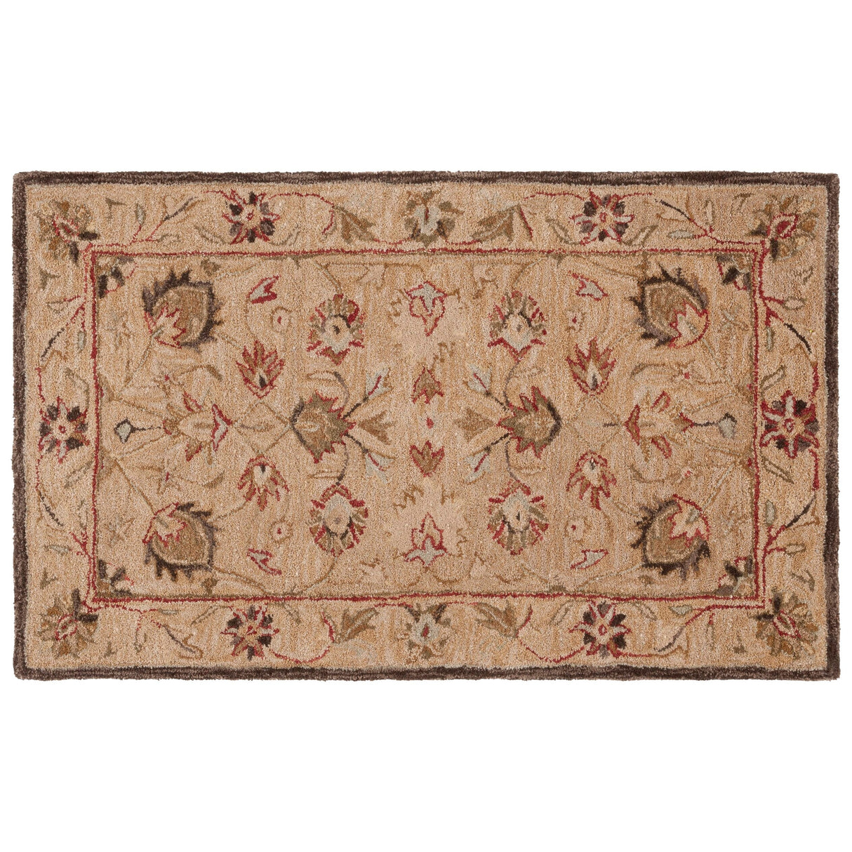 SAFAVIEH Handmade Anatolia Renelle Traditional Oriental Hand-spun Wool Rug