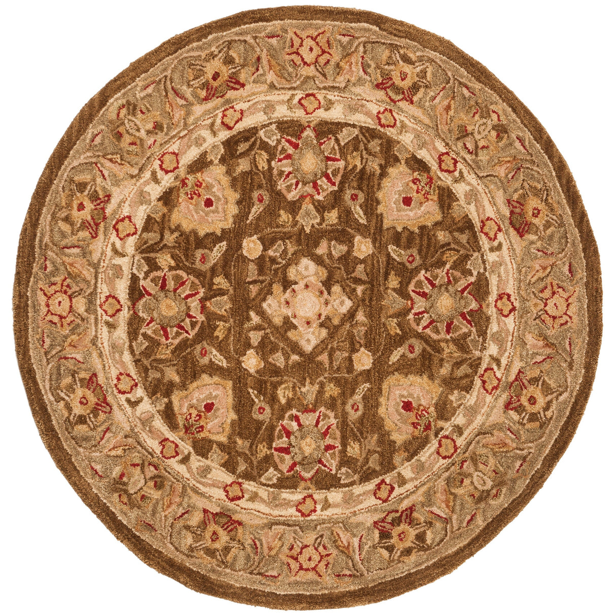 SAFAVIEH Handmade Anatolia Renelle Traditional Oriental Hand-spun Wool Rug