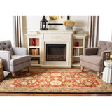 SAFAVIEH Handmade Anatolia Renelle Traditional Oriental Hand-spun Wool Rug