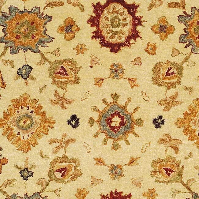 SAFAVIEH Handmade Anatolia Shahida Traditional Oriental Hand-spun Wool Rug