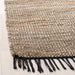 SAFAVIEH Handmade Anjela Leather Boho Stripe Area Rug