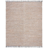 SAFAVIEH Handmade Anjela Leather Boho Stripe Area Rug