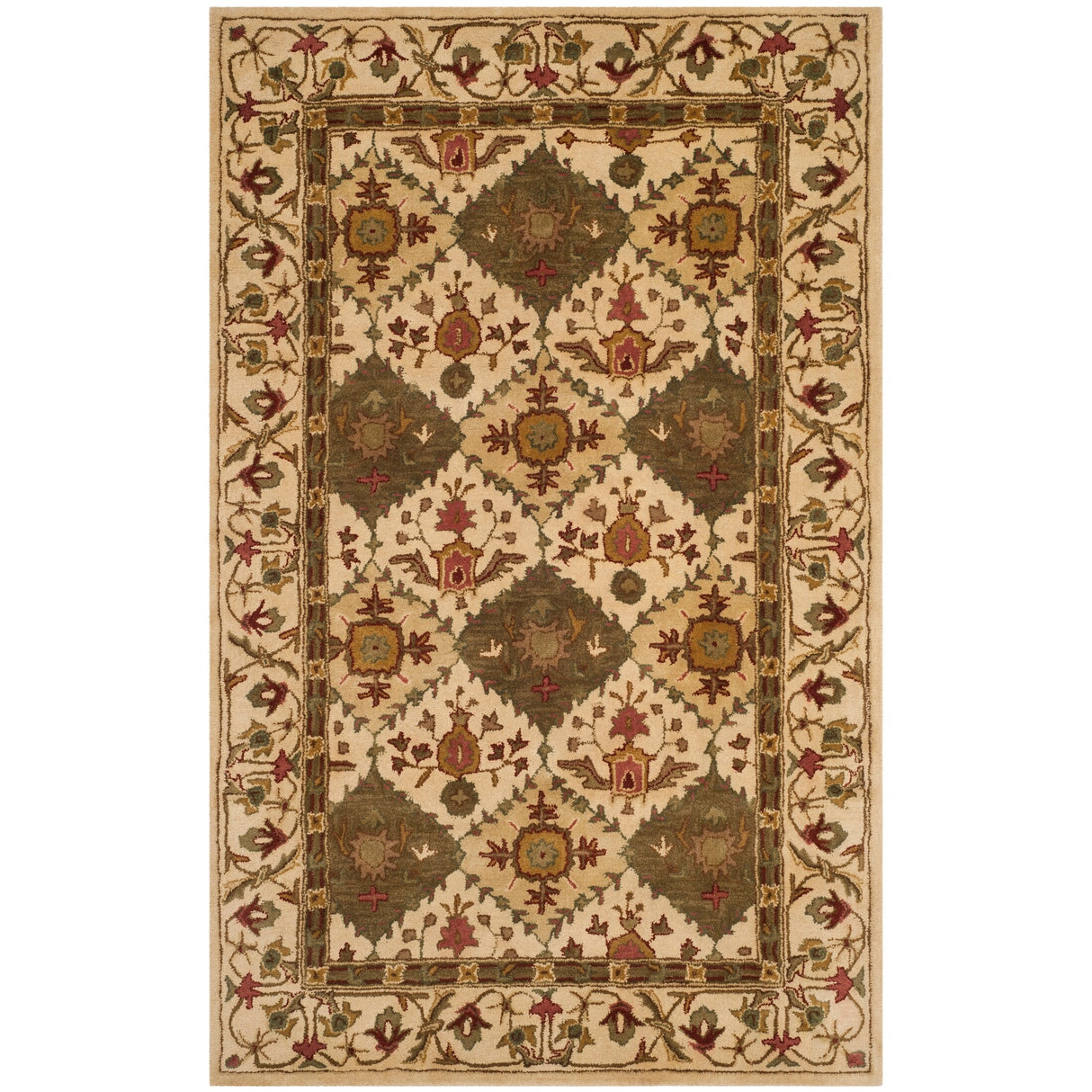 SAFAVIEH Handmade Antiquity Allegonde Traditional Oriental Wool Rug