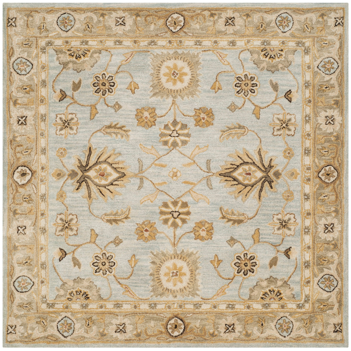 SAFAVIEH Handmade Antiquity Daisy Traditional Oriental Wool Rug