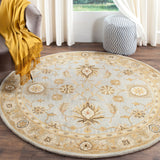 SAFAVIEH Handmade Antiquity Daisy Traditional Oriental Wool Rug