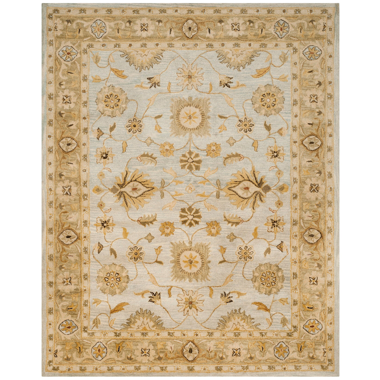 SAFAVIEH Handmade Antiquity Daisy Traditional Oriental Wool Rug