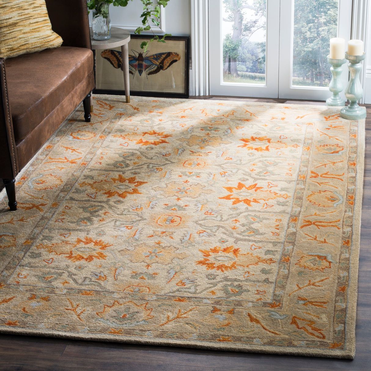 SAFAVIEH Handmade Antiquity Fenella Traditional Oriental Wool Rug