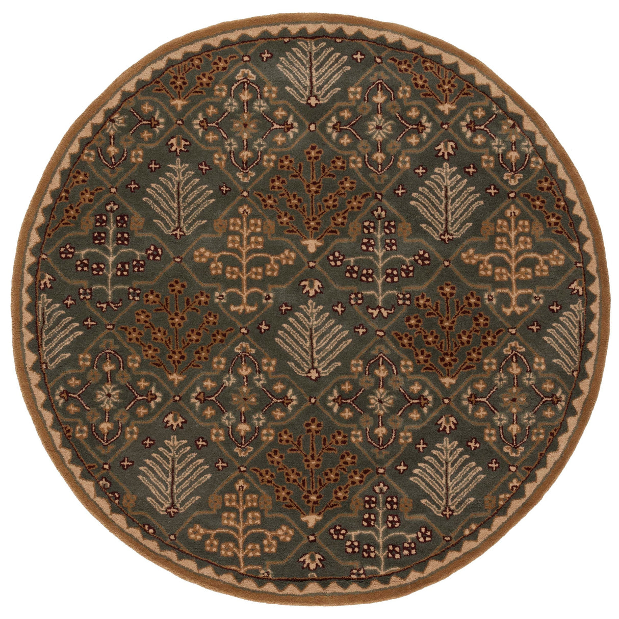 SAFAVIEH Handmade Antiquity Nermine Traditional Oriental Wool Rug