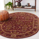 SAFAVIEH Handmade Antiquity Smiljka Traditional Oriental Wool Rug