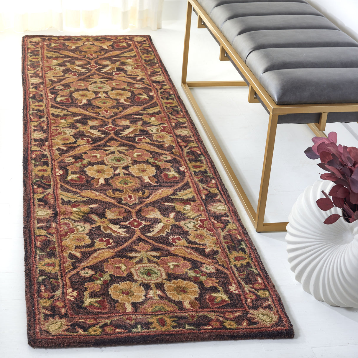 SAFAVIEH Handmade Antiquity Smiljka Traditional Oriental Wool Rug