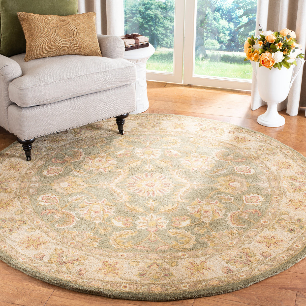 SAFAVIEH Handmade Antiquity Tiphanie Traditional Oriental Wool Rug