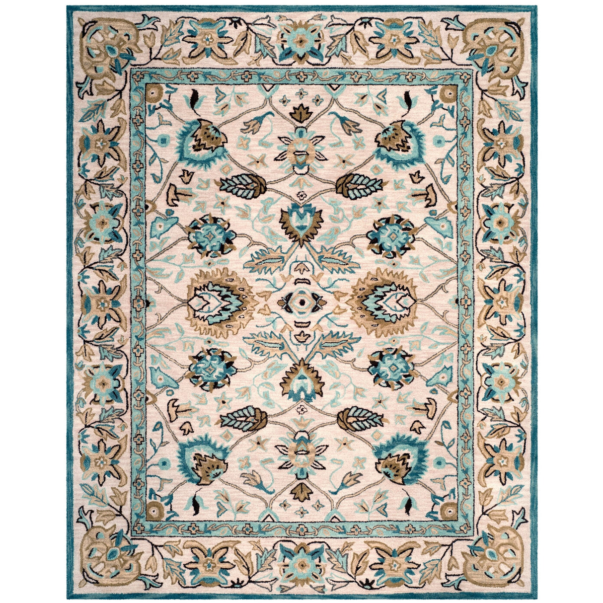 SAFAVIEH Handmade Antiquity Verene Traditional Oriental Wool Rug