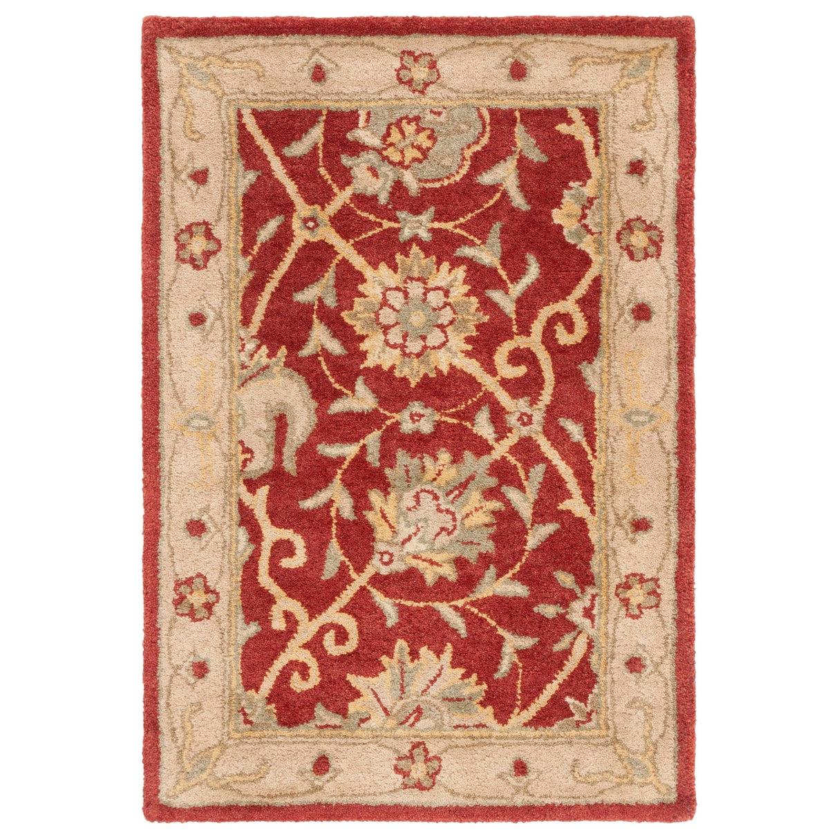 SAFAVIEH Handmade Antiquity Zuriñe Traditional Oriental Wool Rug