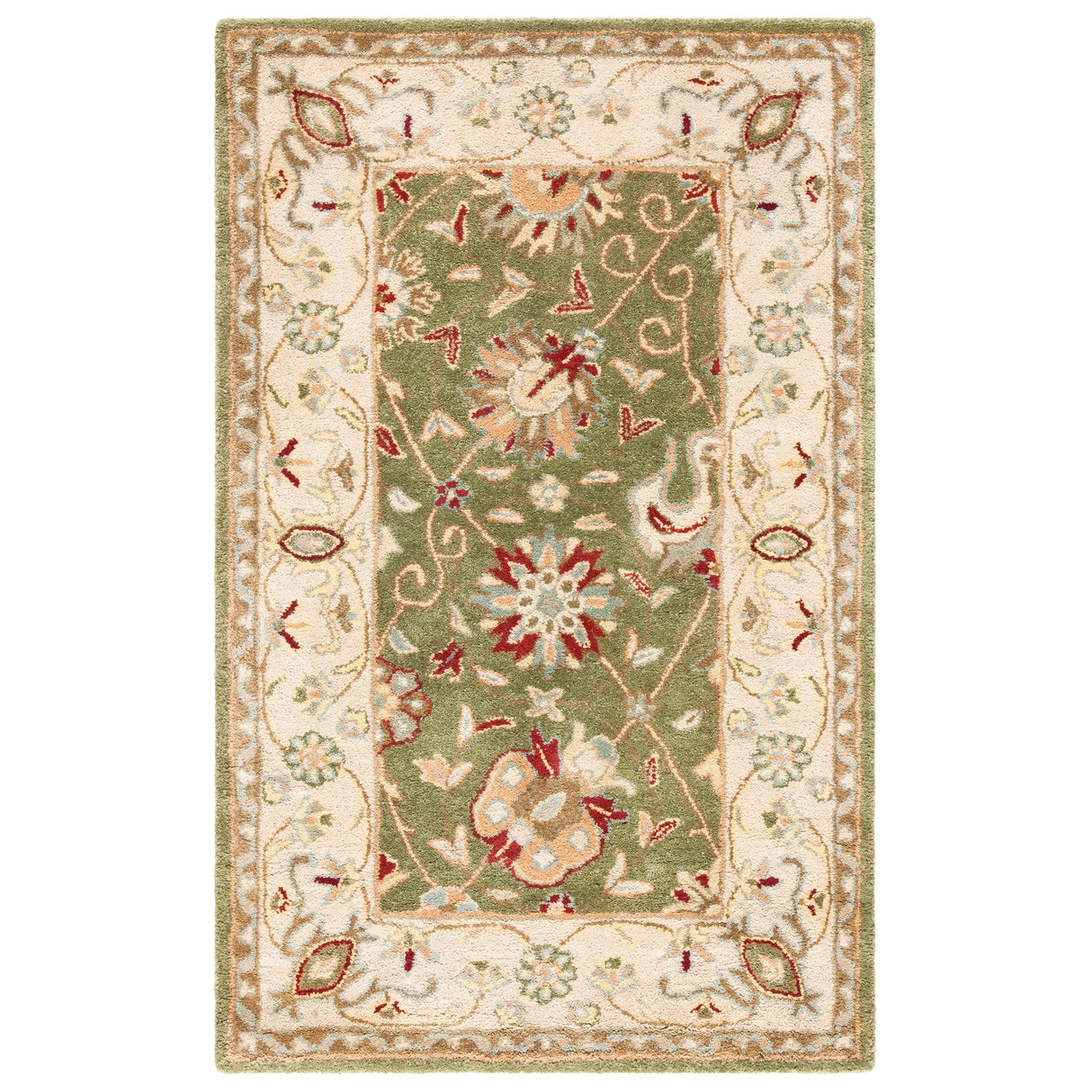 SAFAVIEH Handmade Antiquity Zuriñe Traditional Oriental Wool Rug