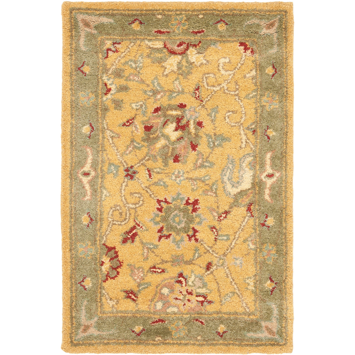 SAFAVIEH Handmade Antiquity Zuriñe Traditional Oriental Wool Rug