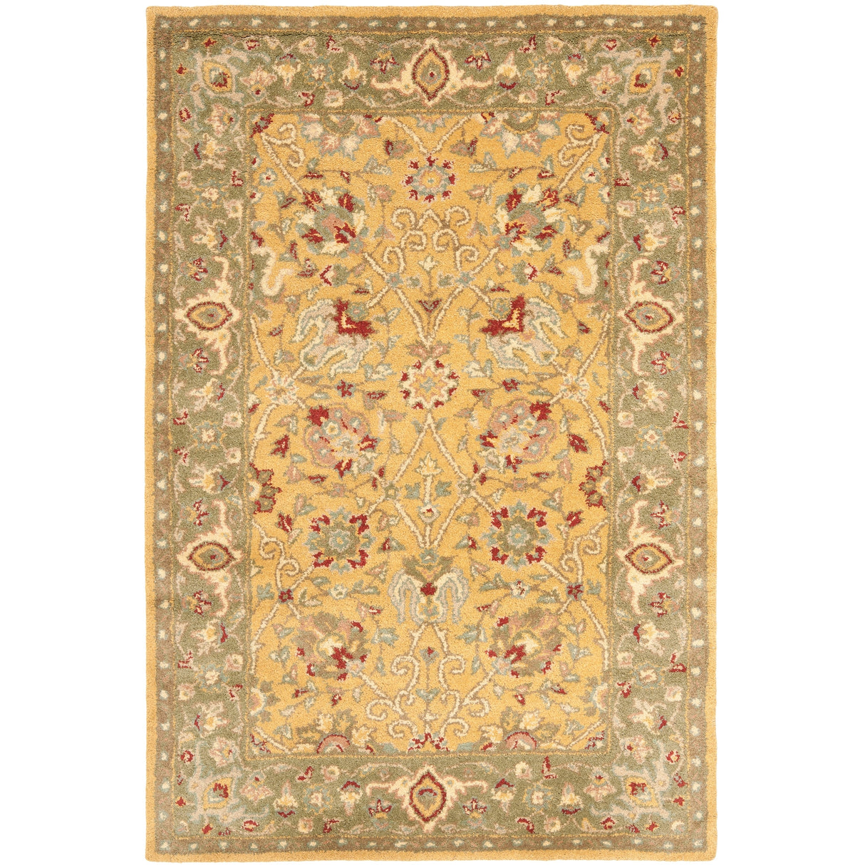 SAFAVIEH Handmade Antiquity Zuriñe Traditional Oriental Wool Rug