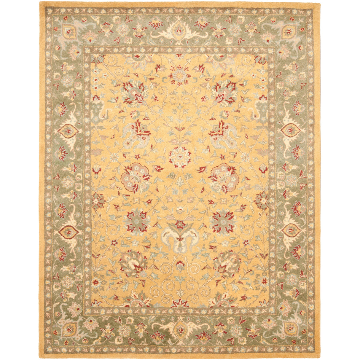 SAFAVIEH Handmade Antiquity Zuriñe Traditional Oriental Wool Rug